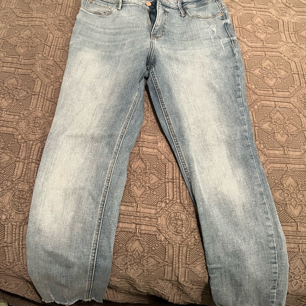Light washed Rockstar Super skinny Sz 12